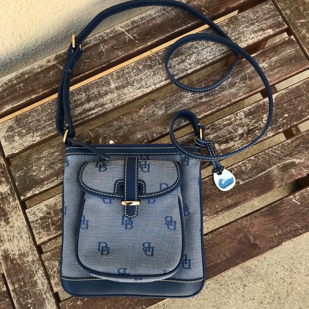 COPY - Dooney & Bourke blue cross body bag